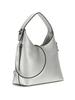 Guess Rosalba Small Hobo Crossbody Shoulder Silver Women's Bag,