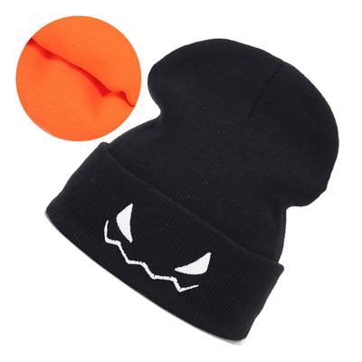 Fun Specter Hat Unisex Skull Cap Costume Hats Gift Warm Crocheted Hat Unisex Hat Photo Props