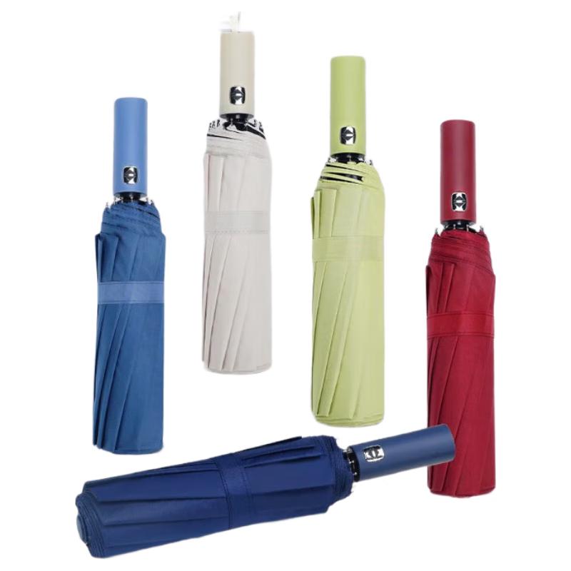 

Hongye W3581 12-Rib Fully Automatic UV Protection Folding Umbrella