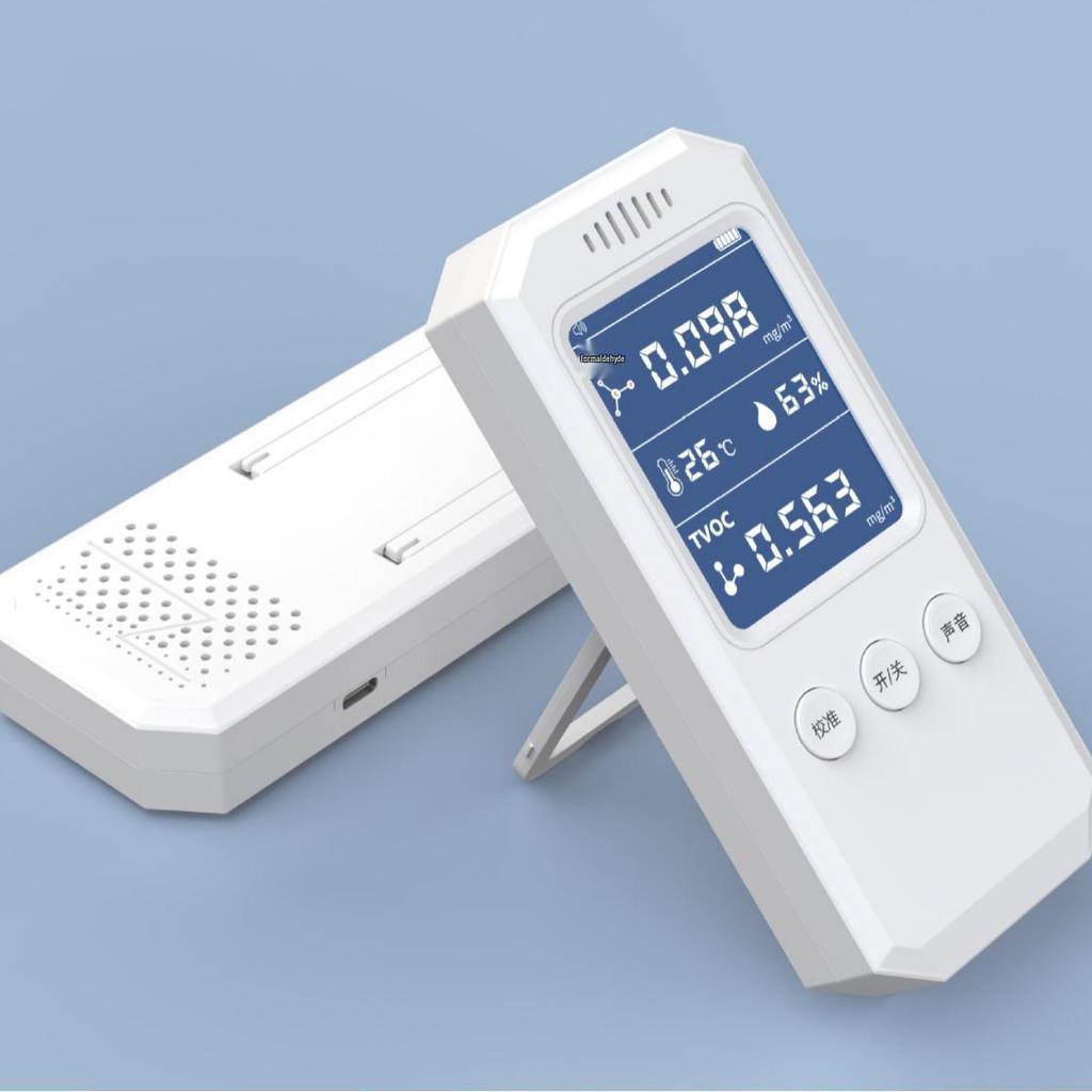 High Precision Indoor Air Quality Tester: Formaldehyde & TVOC Detector for New Homes