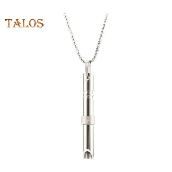 

Ожерелье для осознанного дыхания, ожерелье для снижения тревожности, ожерелье из нержавеющей стали для снятия стресса и паники, регулируемая длина, медитация, внутренний покой серебряный