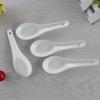 Ruhan Pure White Magnesium Porcelain Flat Spoons