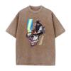 Anime Jujutsu Kaisen Choso Cool Printed T Shirt Men Manga Casual Tshirts Washed Cotton Tee Harajuku Male Vintage Loose T-shirt