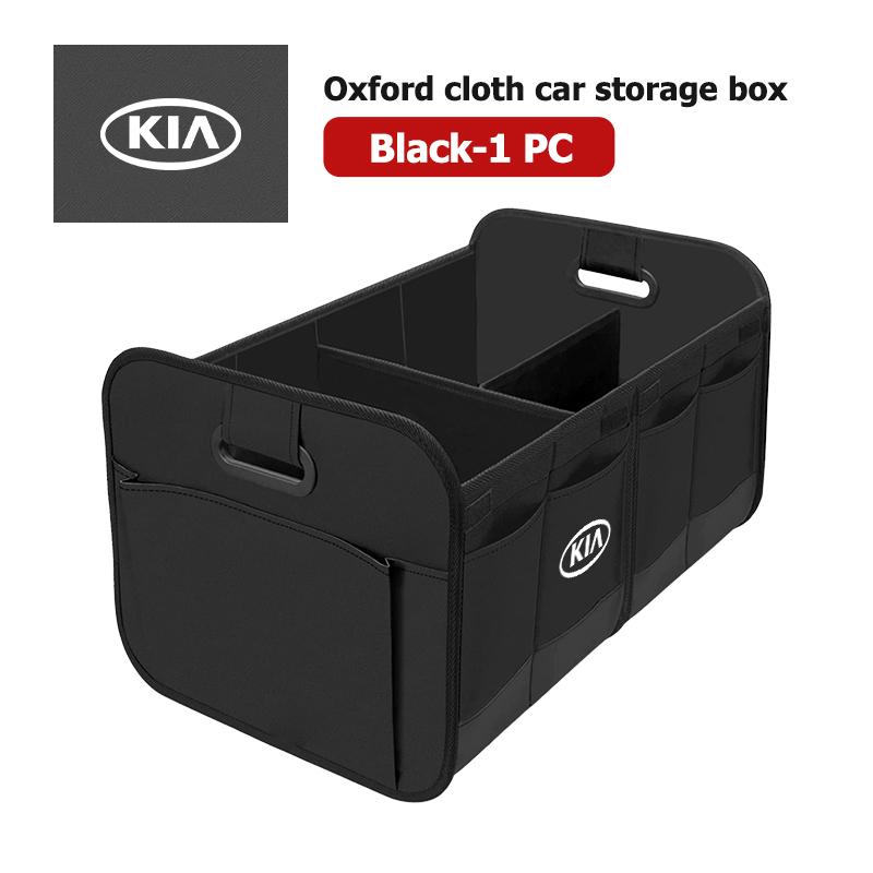 Oxford Cloth Car Trunk Organizer Box Foldable Storage Bag For KIA Rio K5 K2 Sportage Ceed Sorento Picanto Stinger Soul