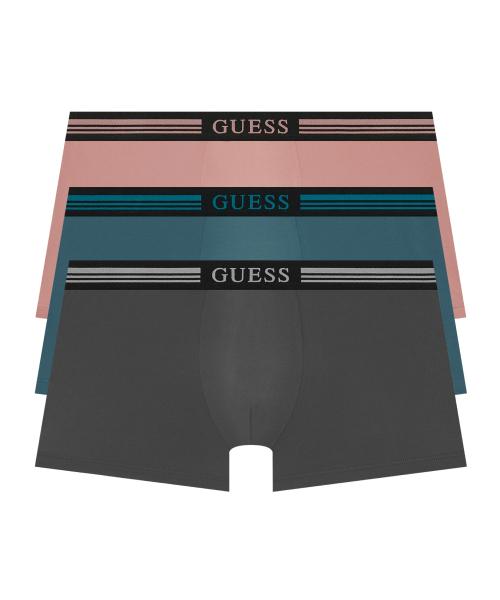 

[Guess] Однотонные плавки-боксеры, набор из 3 штук [Отправка из Кореи] 100% Оригинал 95