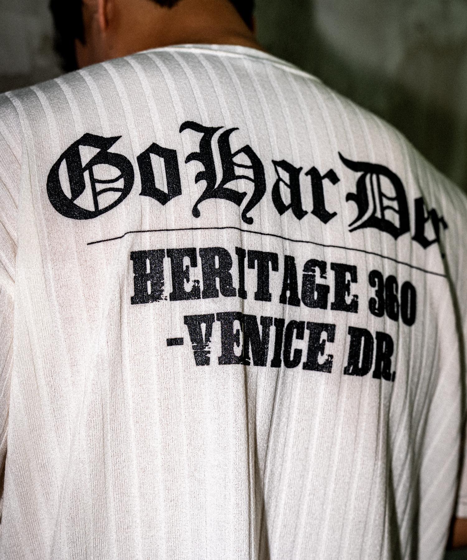 Go Harder Oldschool Heritage Oversized T-Shirt Cream Cream/L