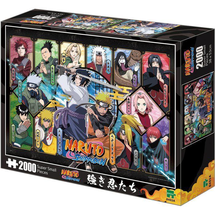 Puzzle Naruto Shippuden 2000 super small pieces - EPOCH Jigsaw Puzzle - 8403A