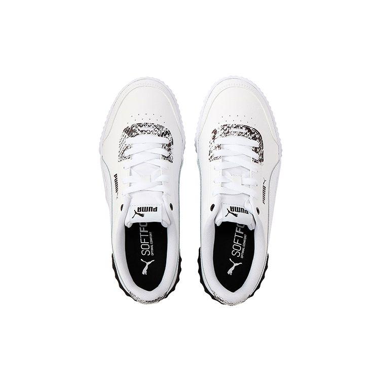 Puma Carina Lift Sports Low-Top Sneakers Women Sneakers White Black 382504-01