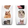 500 STÜCKE Niedliche Katze Rollenaufkleber Nostalgie Laptop Gepäck Harajuku Personalisiert Kaffee Telefon Kunst Landschaft Skateboard Aufkleber