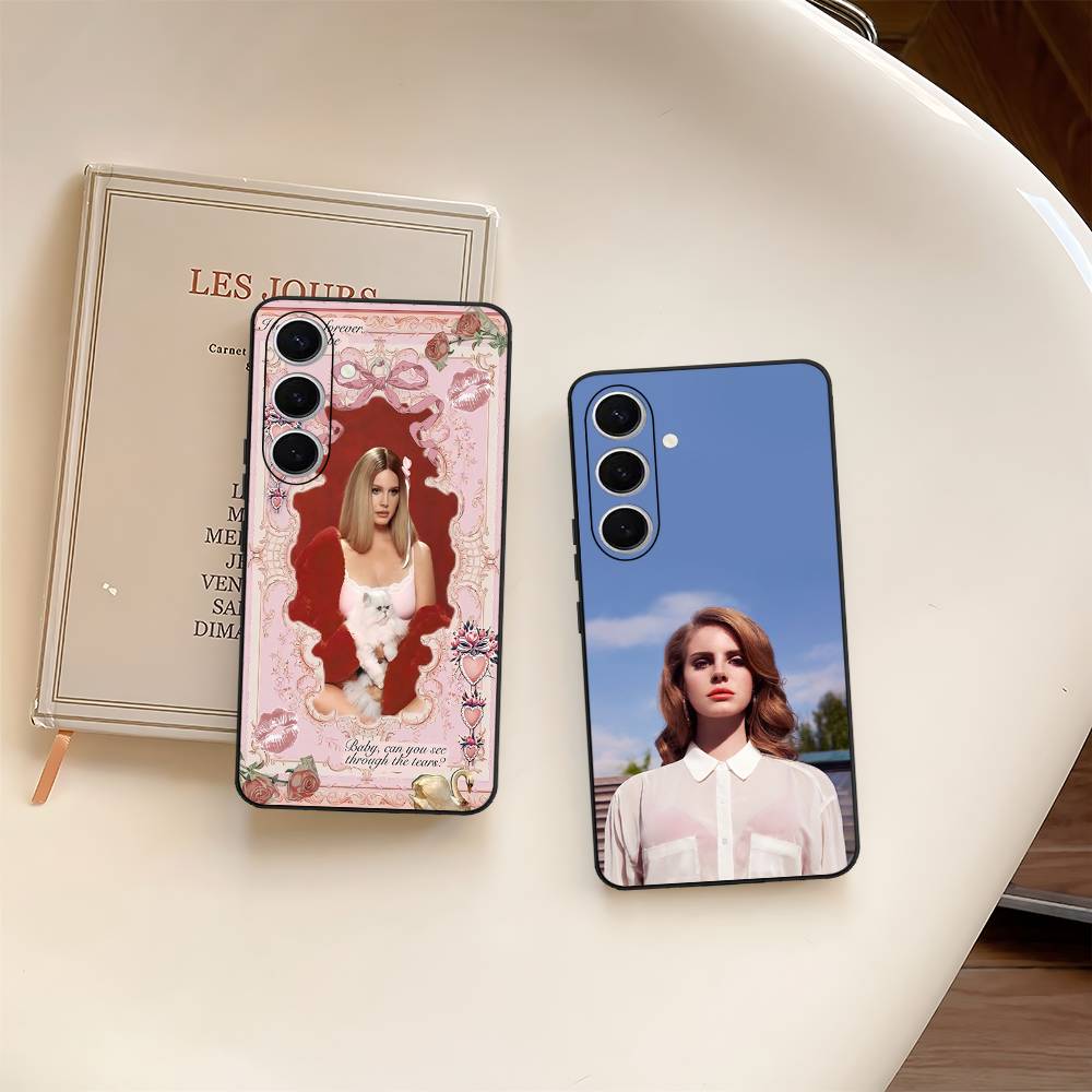 Singer Lana Del Rey Phone Case For Samsung S 24 fe 25 Ultra plus 20 lite 21 30 22 23 24 22 Ultra 5G Fundas