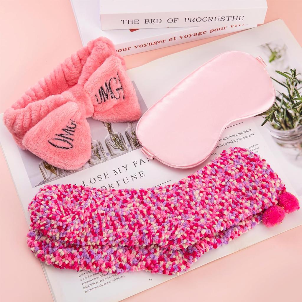 Birthday Gifts for Women,Happy Birthday Unique Female Gift Ideas for Girl Best Friend Gift Pink Gift Box Gift Basket for Women Gifts Set for Teenage