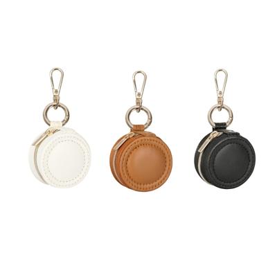 Miniature Jewelry Storage Box With Detachable Keychain Elastic Bands For Rings Earrings Gym Travel Essential