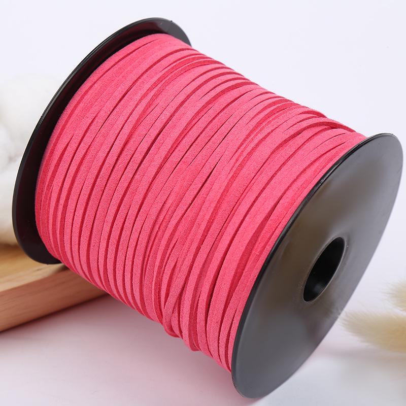 Korean Velvet Braided Leather Rope for DIY Bracelets or Necklaces