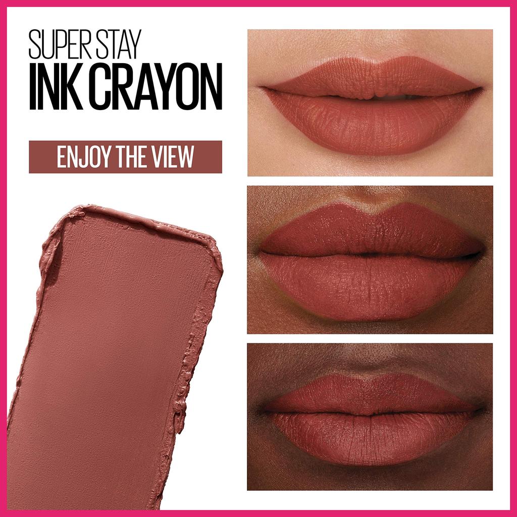 Maybelline New York SuperStay Ink Crayon Lipstick Matte Longwear Lipstick Makeup 0.04 Ounce
