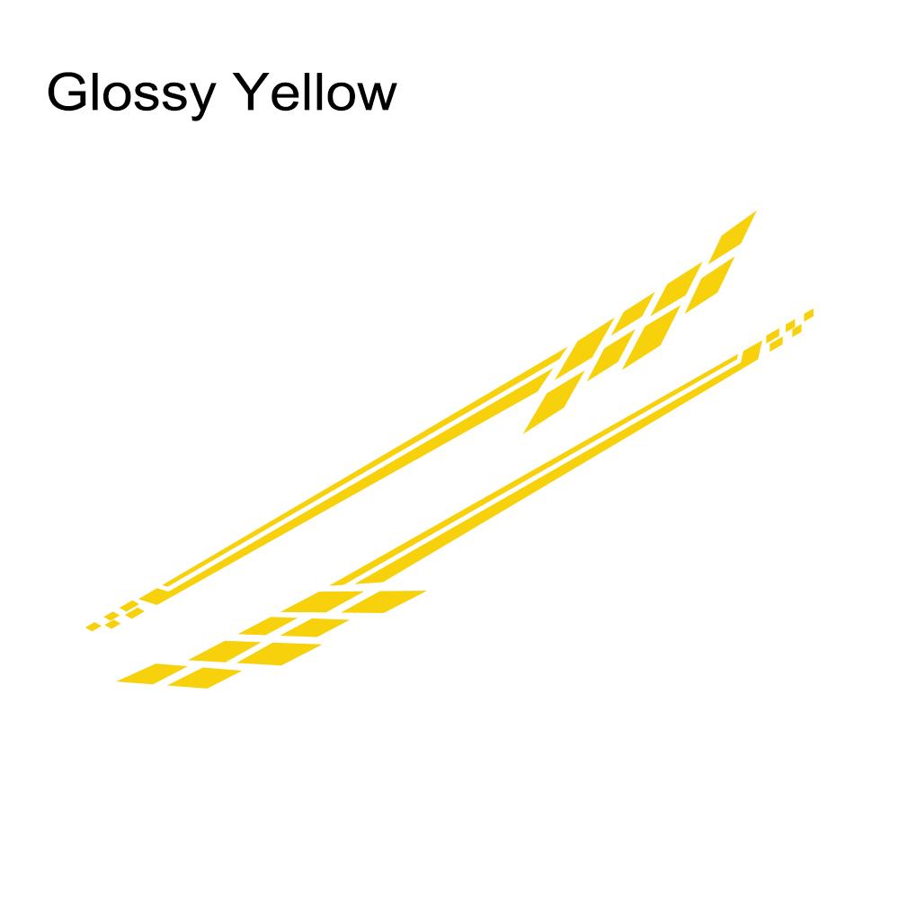 Car Waist Line Vinyl Film Stickers For SUV Auto Racing Sport Styling Long Stripes Graphic Stripes Decor Decal Tuning Accessories