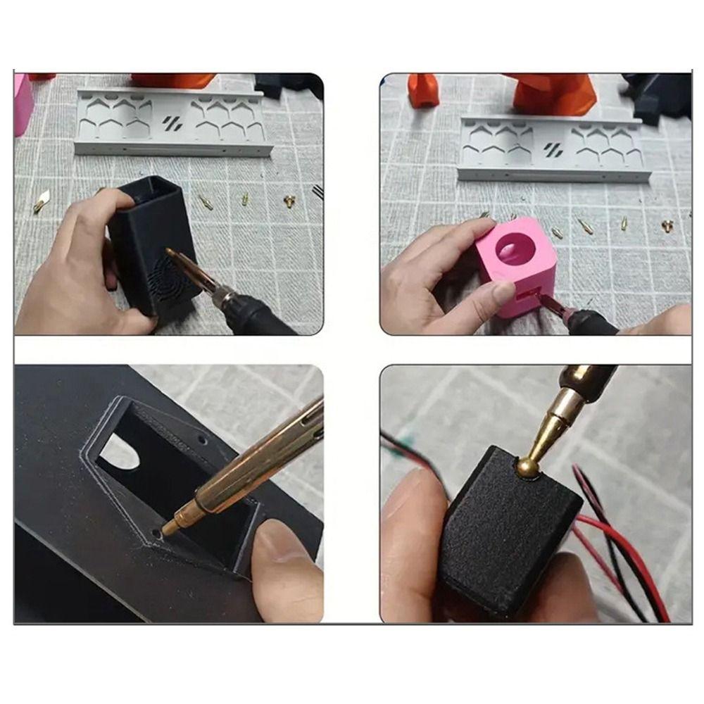 9PCS/Set Tool 3D Printing Modify Finishing Tool Gold Hot Melt Finishing Tool  For Voron 2.4/MK4