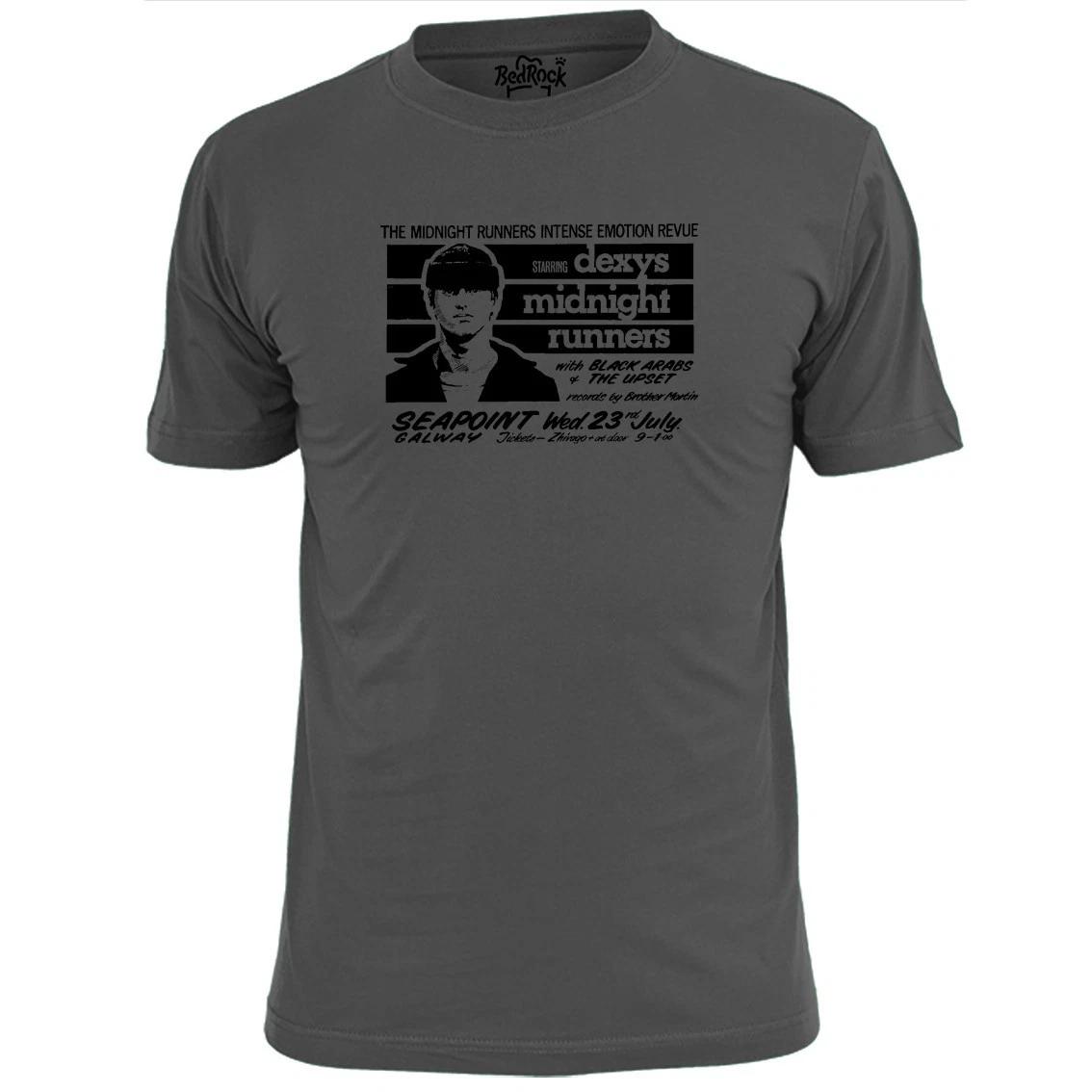Mens Dexys Midnight Runners Seapoint Gig Poster T shirt 2XL