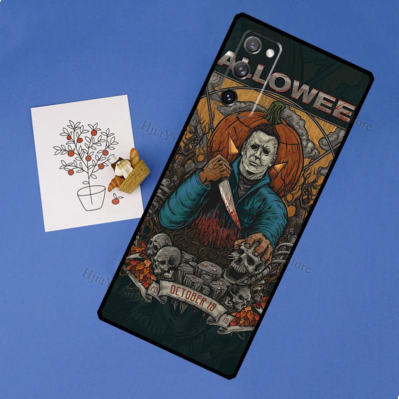 Michael Myers Halloween Case For Samsung Galaxy S23 Ultra S21 S20 FE S8 S9 S10 Note 10 Plus Note 20 S22 Ultra Cover