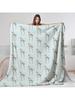 Flannel Cozy Contemporary Chic Blanket Cornish Rex Double-Sided Throw Decorative Throw Hypoallergenic Machine-Washable Blankets