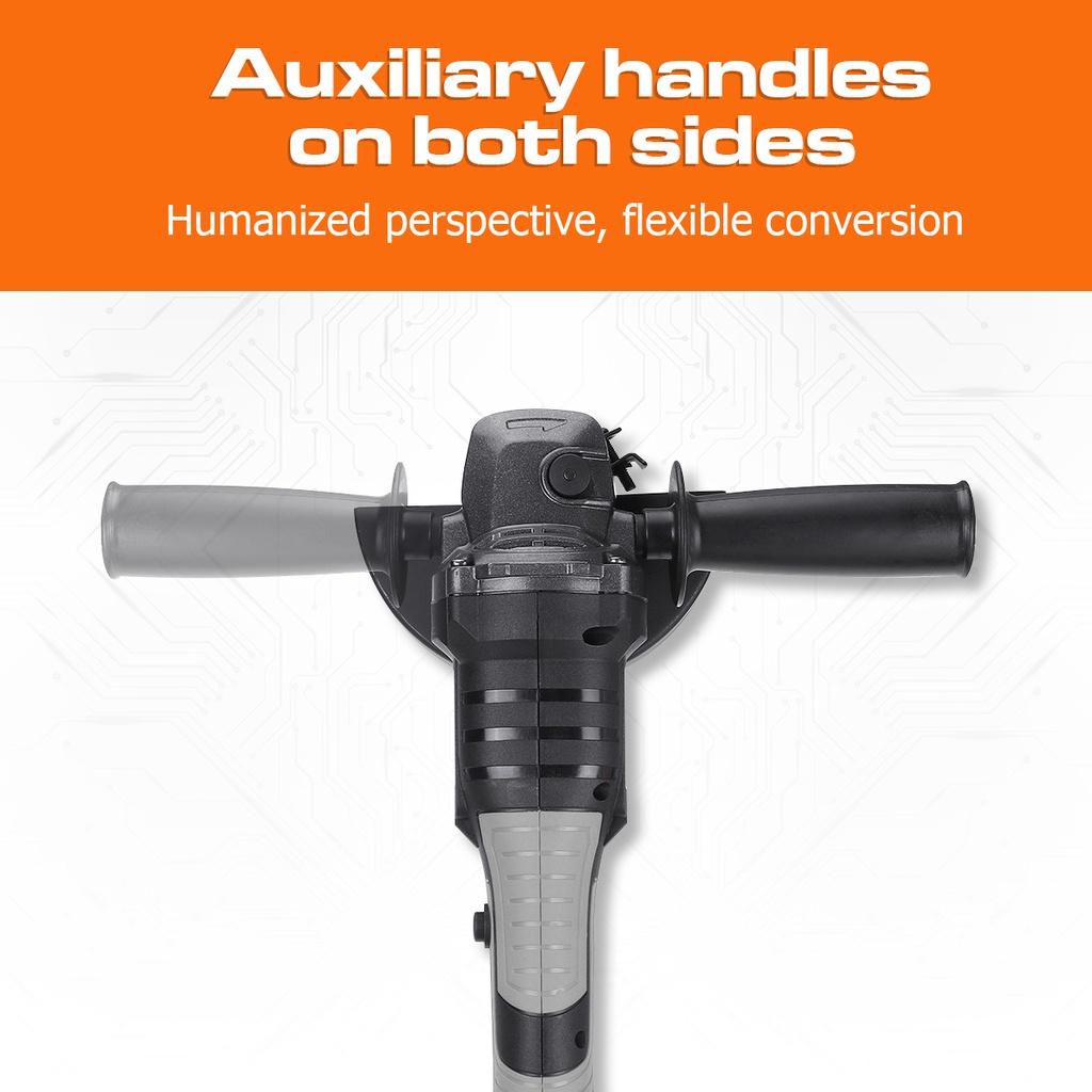 Bezuhlíková elektrická úhlová bruska 388VF 125 mm Bezuhlíkové elektrické nářadí na obrábění dřeva