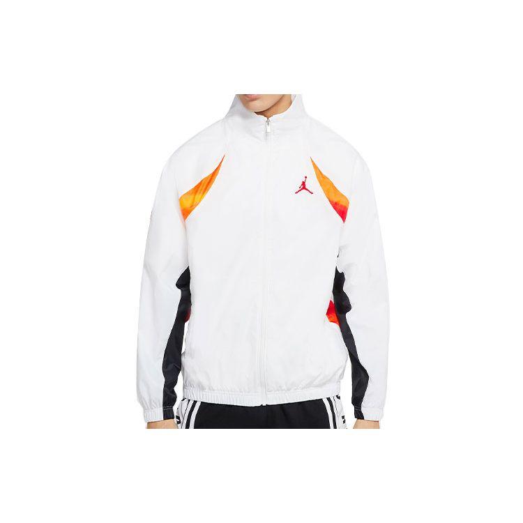 Jordan Chaqueta Casual de Cuello Alto Legacy AJ11 para Hombre Ropa Exterior Blanco CW0864-100