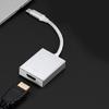 USB C To Hdmis 4K Adapter Aluminum Design For Smartphone Tablets Laptop TV Monitors Connectivity Plugs and Play