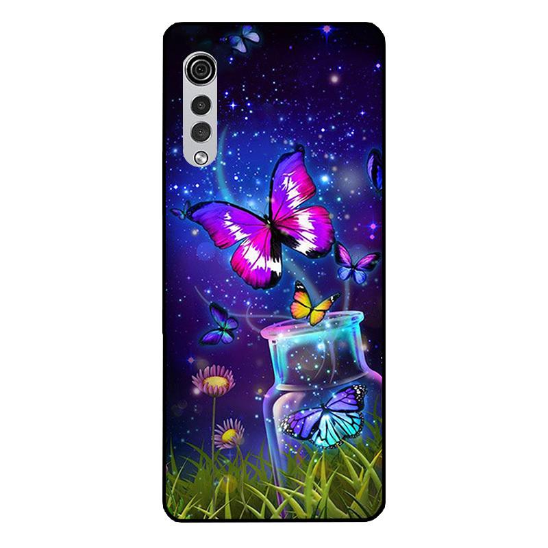Para Capa LG Velvet Mármore Silicone Macio Capa Traseira para Celular LG Velvet 5G UW Para Capas LG Velvet 2 Pro / Velvet2 Pro Coque