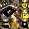 Small Mooneyes Carpet Anti-Slip Kitchen Bedroom Handmade Tufted Rug Carpet Living Room Entrance Decoration Exquisite Decoration