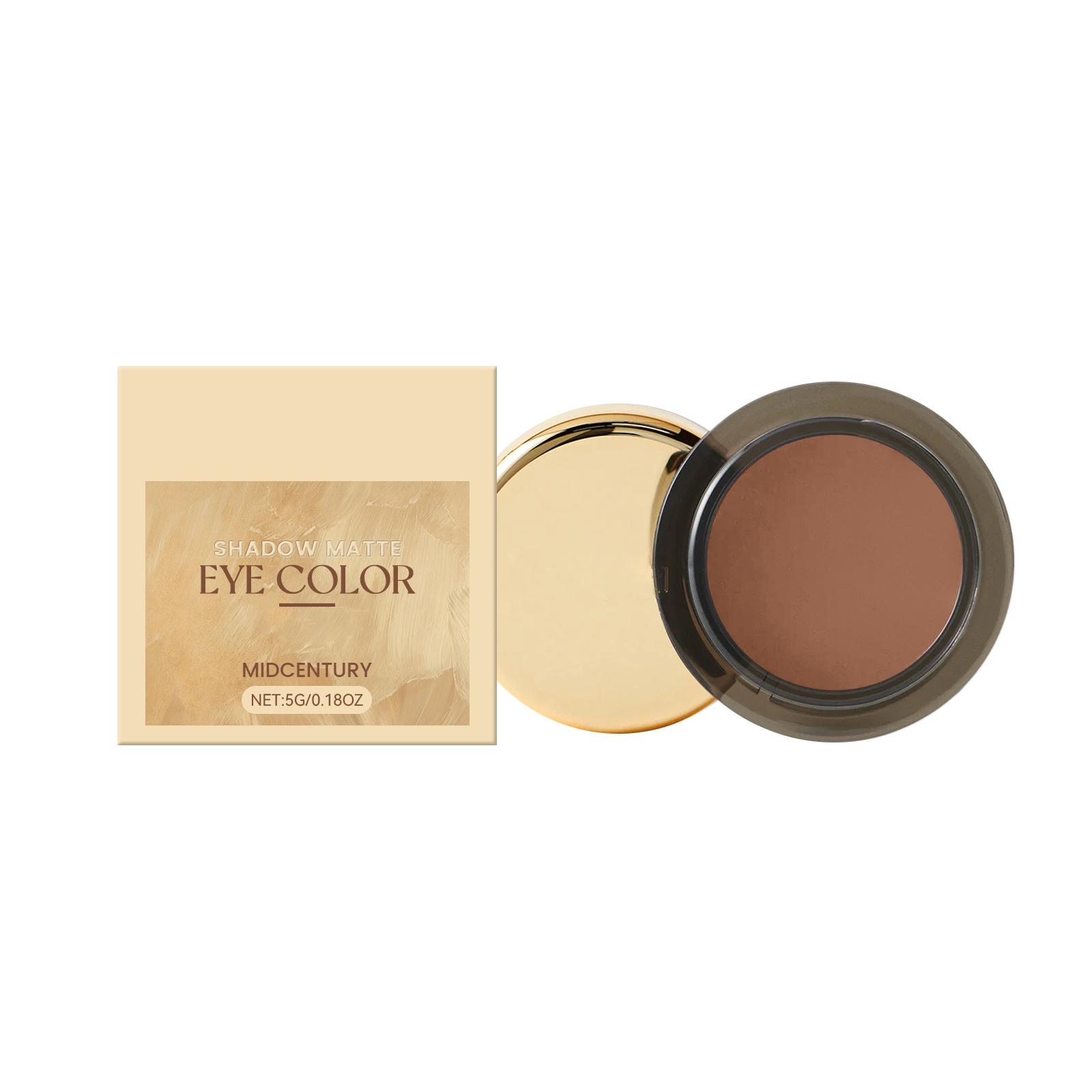 

Dazzling Single-color Eyeshadow, Highly Saturated And Easy To Apply, Colored Eyeshadow Brightens Daily Dopamine-colored Eye Makeup. One Size