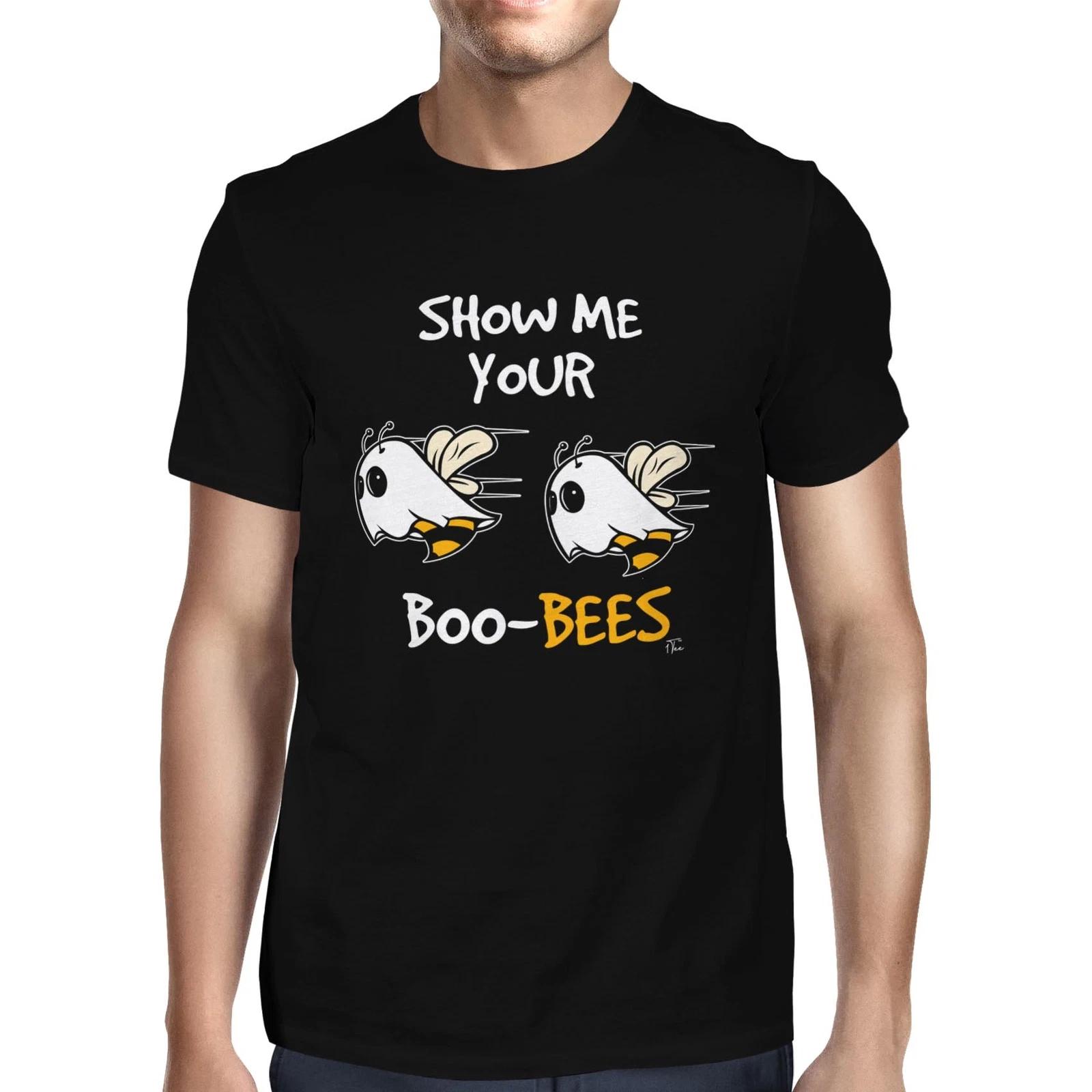 1Tee Mens Show Me Your Boo-Bees Ghost T-Shirt XL