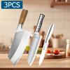 WXCOO Professional Japanese Knife Kitchen Knife for Cooking Ergonomic Handle 7Inch Fruit Cutter Santoku Knives Kitchen Supplies