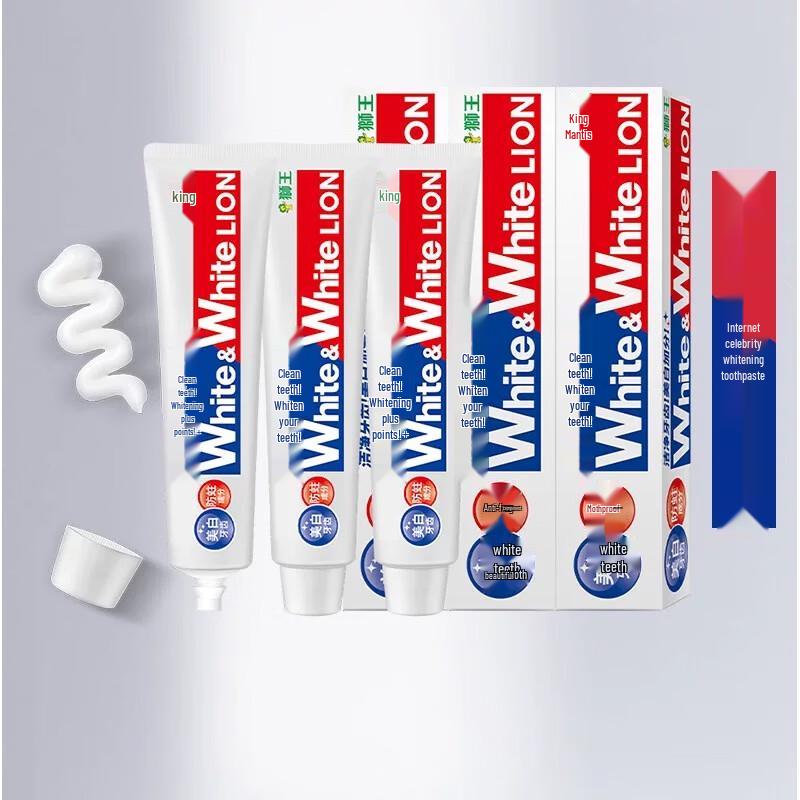 Lion 'Big White' Imported Whitening Toothpaste 3-Pack