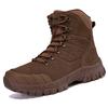 Men's field training boots four seasons breathable lightweight anti-slip outdoor jungle combat boots casual walking hiking boots