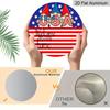 2D Flat Retro Aluminum Wall Stickers in Various Sizes. American Independence Day Themed Door and Welcome Sign with An American Flag Design. Ideal for