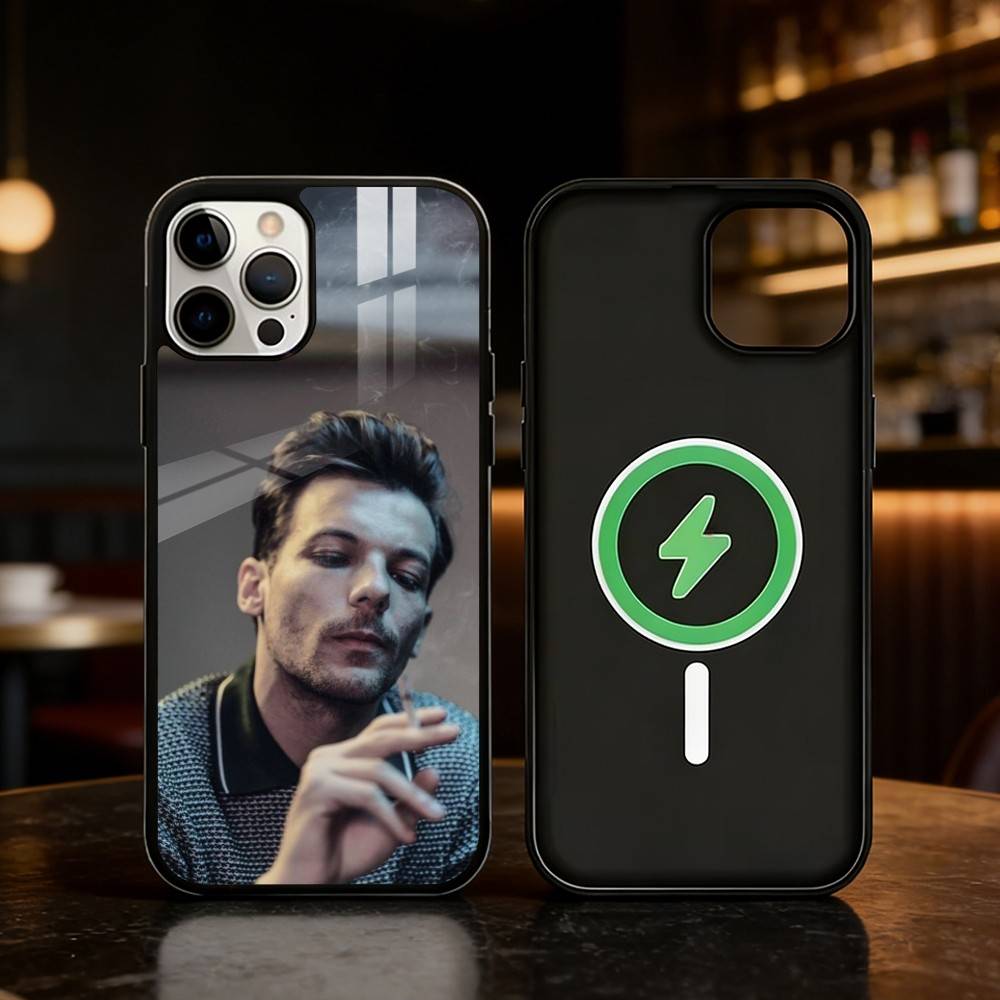 Singer L-Louis T-Tomlinson Phone Case For iPhone 17/16/15/14/13/12/Plus/Pro/Max for Magnetic Wireless Charging
