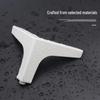 White Metal Furniture Legs for Sofas, TV Cabinets, Coffee Tables, Bedside Tables, and Bathroom Cabinets