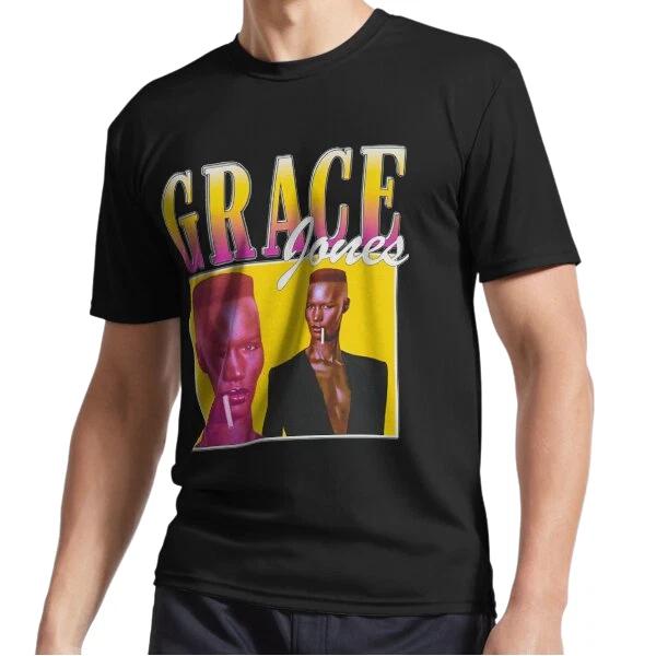 New GRACE JONES Active T-Shirt Funny S to 5XL S