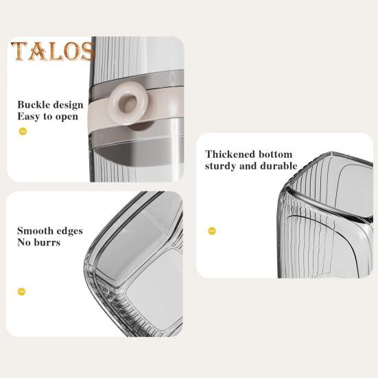 Travel Soap Case with Toothbrush Box Leakproof Easy To Clean Bathroom Soap Container with Lid Portable Bar Soap Holder