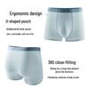 MiiOW Men's 2026 Breathable Ice Silk Boxer Briefs 3-Pack