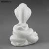 Home Decoration Pei Ajin Zodiac Snake Ornament Zodiac signs: Snake Feng Shui ornaments mascot Ceramic snake 1pcs