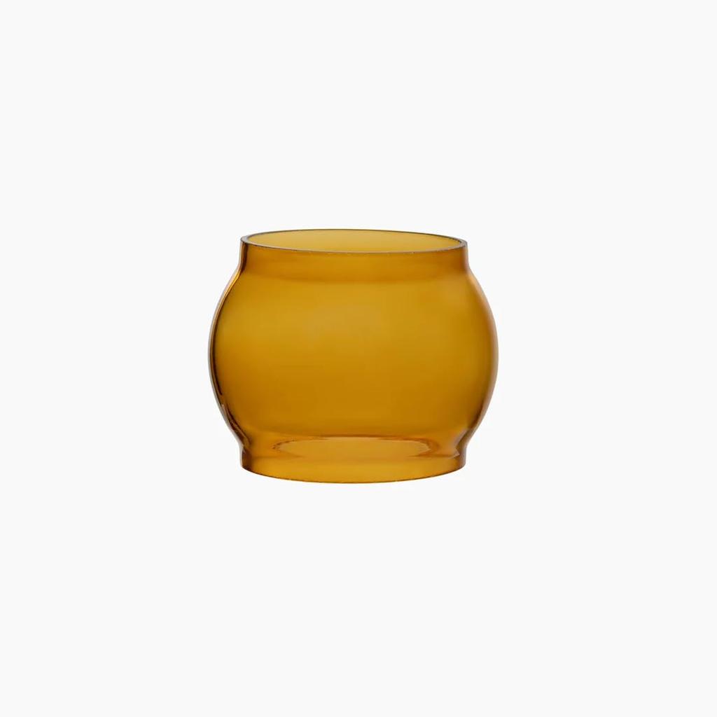 Barebones Railroad Lantern Replacement Glass Bulb, Amber
