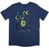 Cure Wish Tour 92 Stone Wash Casual TShirt Mens and Womens Luxury Brand Top