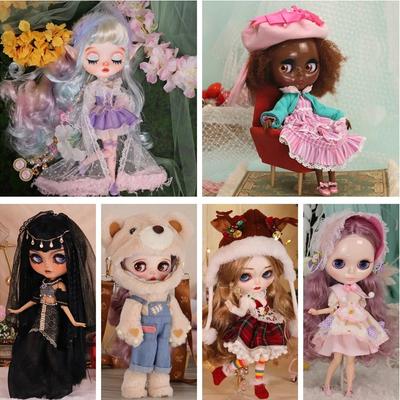 A Outifts For ICY DBS Blyth Doll  Clothes Cosplay Dress Suit 1/6 BJD OB24 Anime