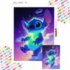5D DIY All Diamond Art Painting Kit Stitch Galactic Sparkle Home Decor Gift