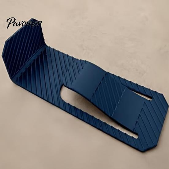 Quiet Door Closer Assist Anti-slip Foot-Operated Stop, 3D Printed No Drilling Required Floor Mounted Catch Doorstop, Hands-free Step-in Wedge for Home