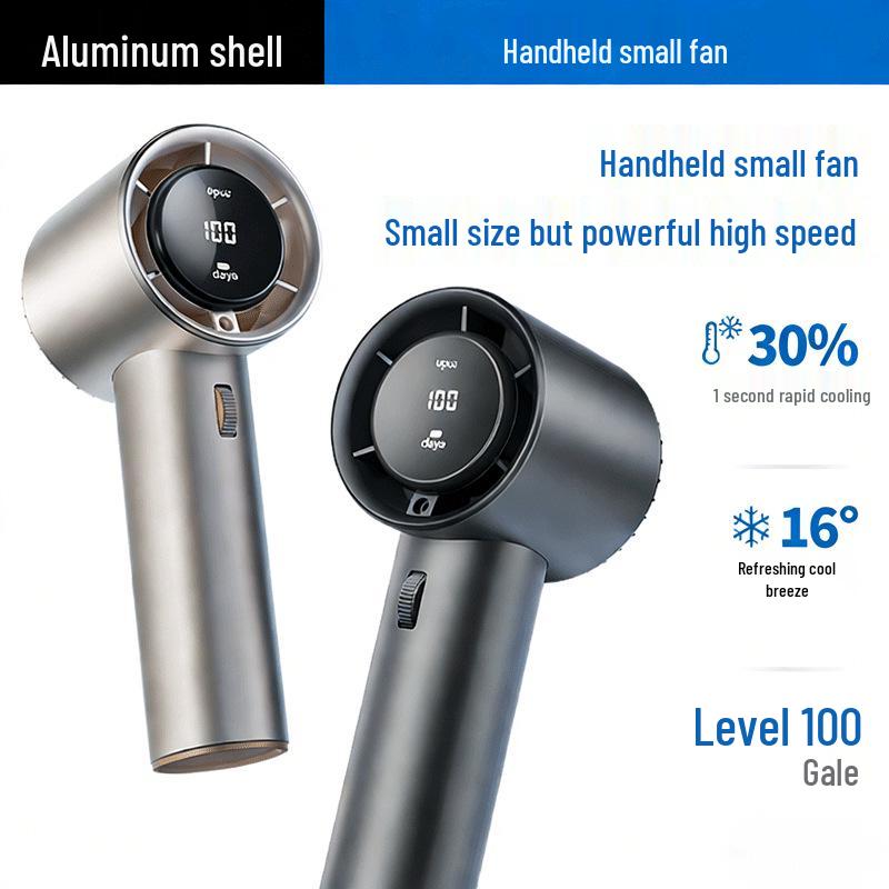 Ultra-fast Energy-saving Mini Portable USB Fan: Handheld or Desktop, Ideal for Students, Offers Powerful Breeze