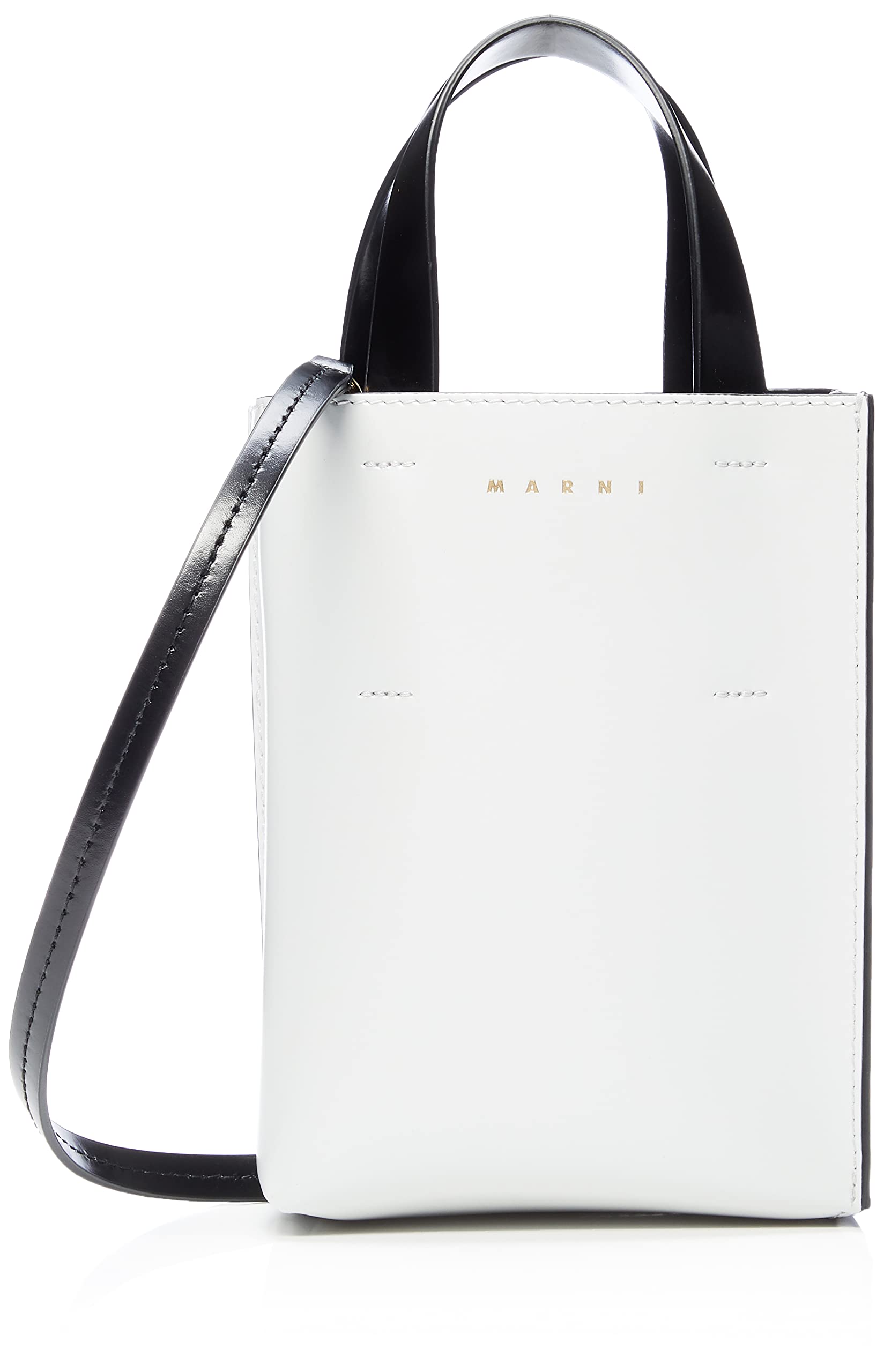 

Shoulder bag SHMP0050Y0LV639 MUSEO MUSEO [Marni] NORTH-SOUTH NORTH-SOUTH Women s STONE/BLACK [Item]