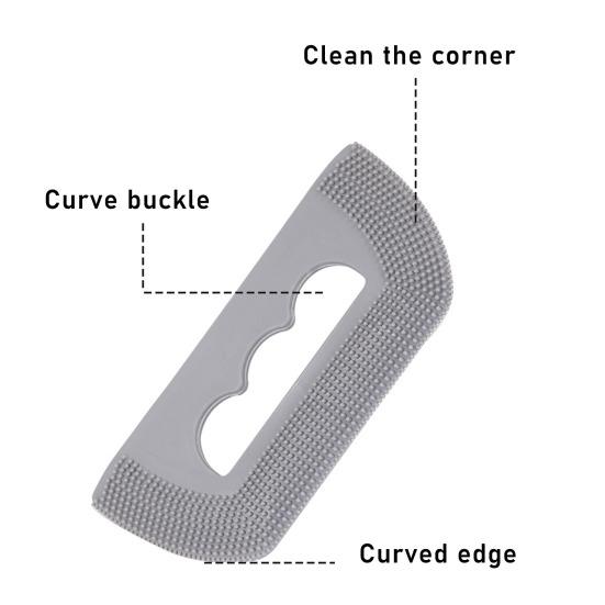 Yousheng 3Pcs Pet Hair Removal Tool Silicone Pet Fur Removal Tool Dog Cat Shedding Removal Lint Remover for Sofa Carpet Car Seats