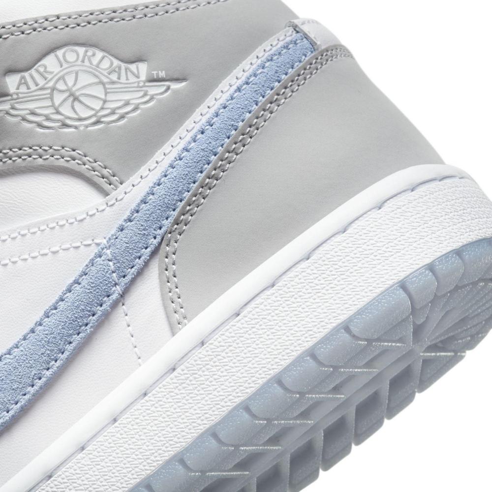 Jordan W Air Jordan 1 Mid White Alumn Wbq6472