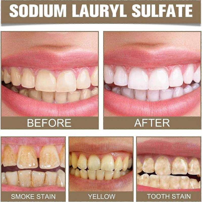 Tooth Refresh Toothpaste, Fresh Breath Whitening Toothpaste, Natural Oral Care & Enamel Repair, Helps Remove Coffee, Tea & Wine Stains, Fresh Minty Ge